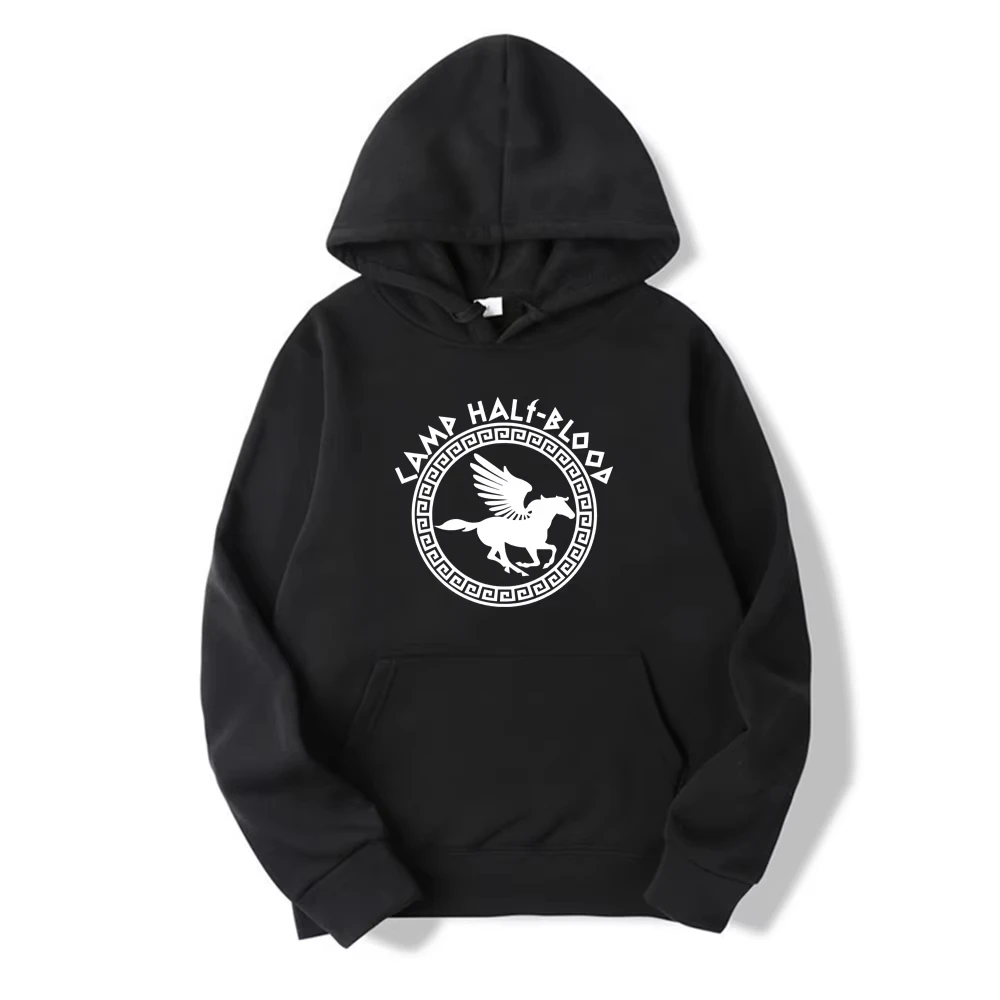 Camp Half Blood Hooded Sweatshirt Fall Training Camp Game Hoodie Unisex Graphic Hoodies Women Pullover Halloween Magical Gift