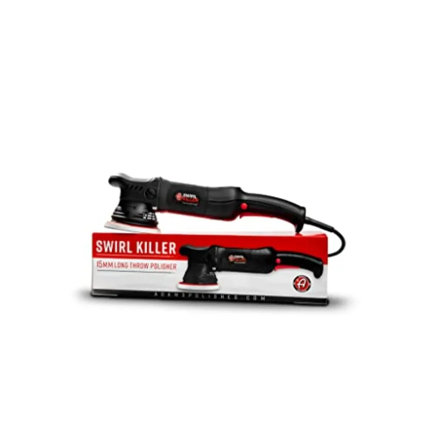 

Swirl Killer 15mm Car Polisher - Buffer Polisher Dual Action Machine Use W/Car Polish Polishing Compound or Car Scratch Remover