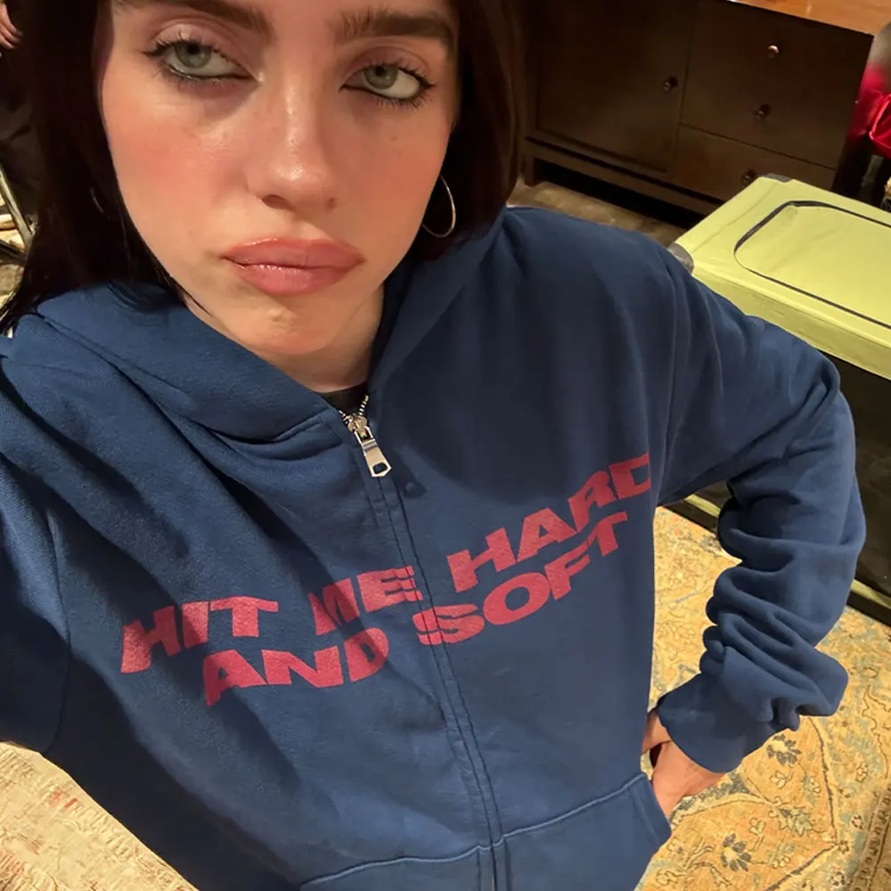 ضربني الصلب والناعم 2025 جولة سستة هوديس المشجعين هدية الرجال النساء الملابس البلوفرات موضة الهيب هوب زمم بلوزات جاكيتات