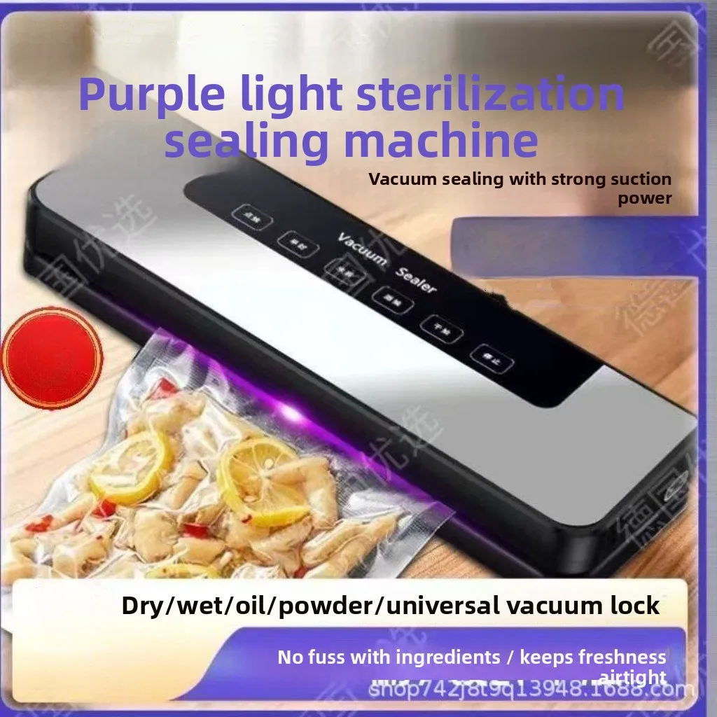 Household Automatic Vacuum Sealing Machine Food Packaging Machine Small Fresh-keeping Machine