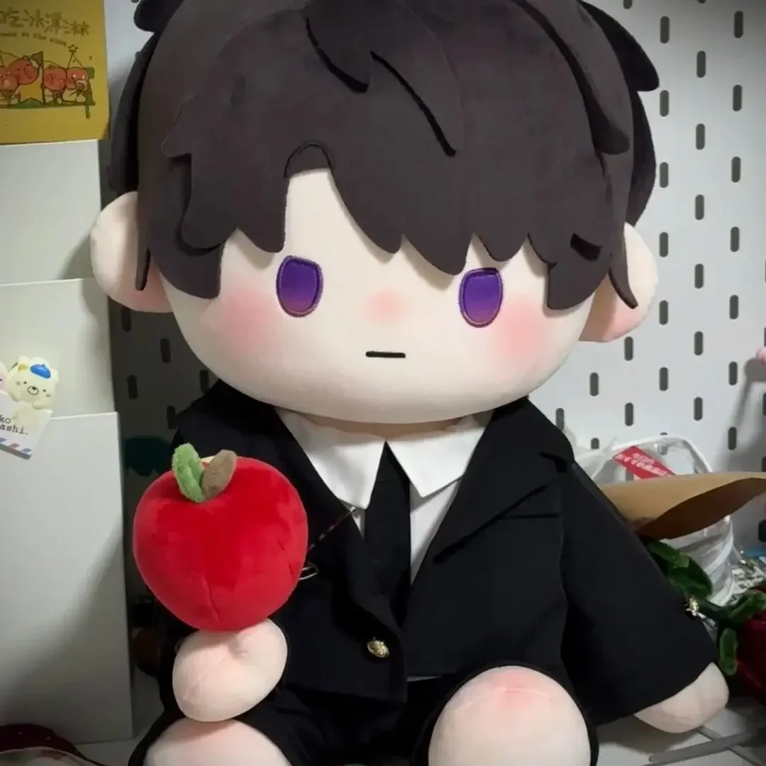 Anime Love and Deepspace Caleb Sitting Posture 40CM  Xia yizhou Soft Plush Doll Body Dress Up Stuffed Toy Pillow Birthday Gift