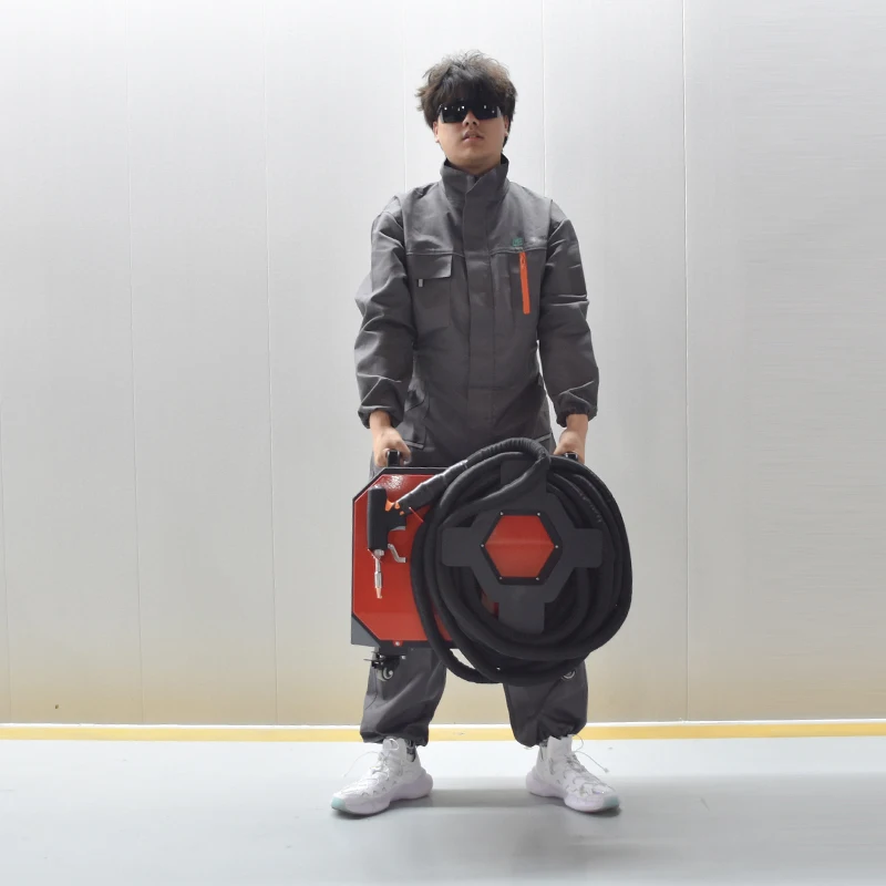 Handheld Aluminum air Cooled Welding Laser Machine 1500w for All Metals