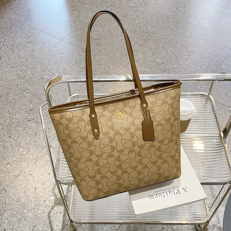 High End Leather Popular Classic Elegant Classic Designer Paris Luxury Ladies Tote Bags Casual Simple Vintage Diaper Bag