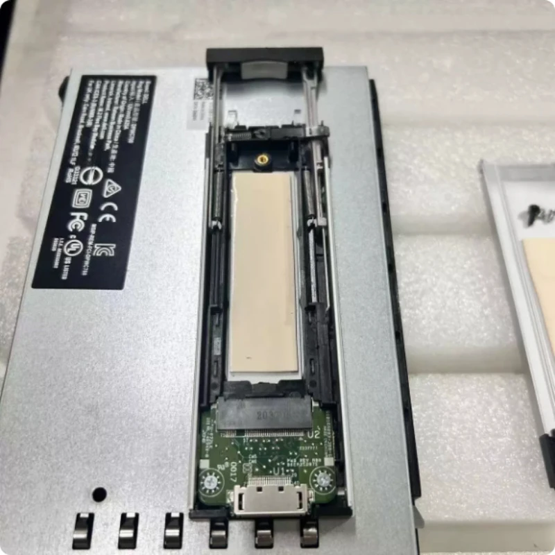 For Dell Precision T5820 T7820 T7920 M.2 to U.2 w/Tray 66XHV 066XHV DPWC700 SAS Flex Bay Module