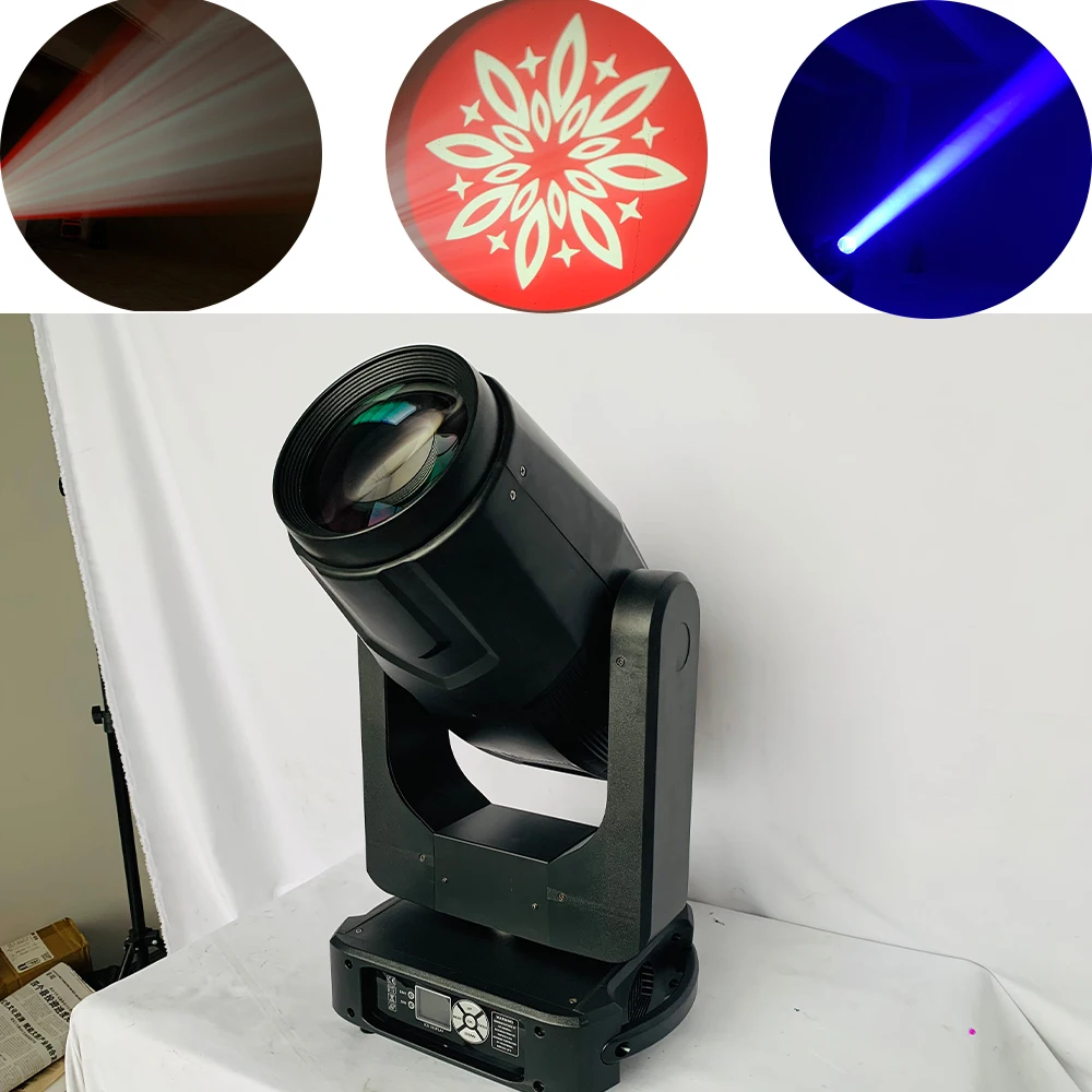 High Power 500W LED Profile Moving Head Beam Zoom Light 3in1 Gobo CMY Color CTO for Stage Event Performance Lightshow