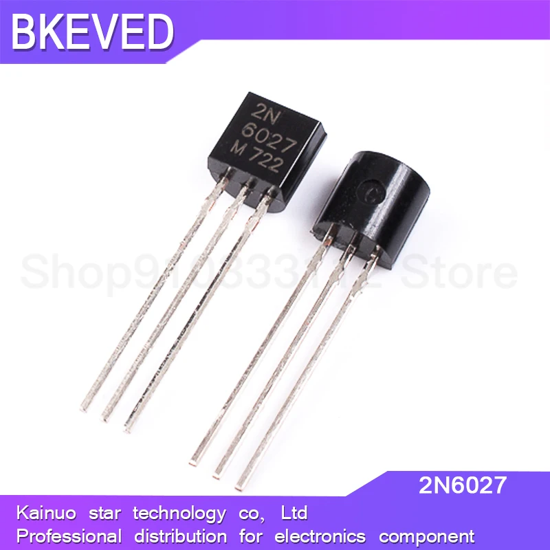 10PCS 2N6027 TO-92 6027 TO92 Transistor