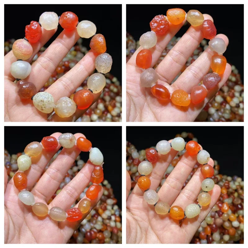 

Cute Candy Color Gobi Agate Stone Bead Bracelet Women