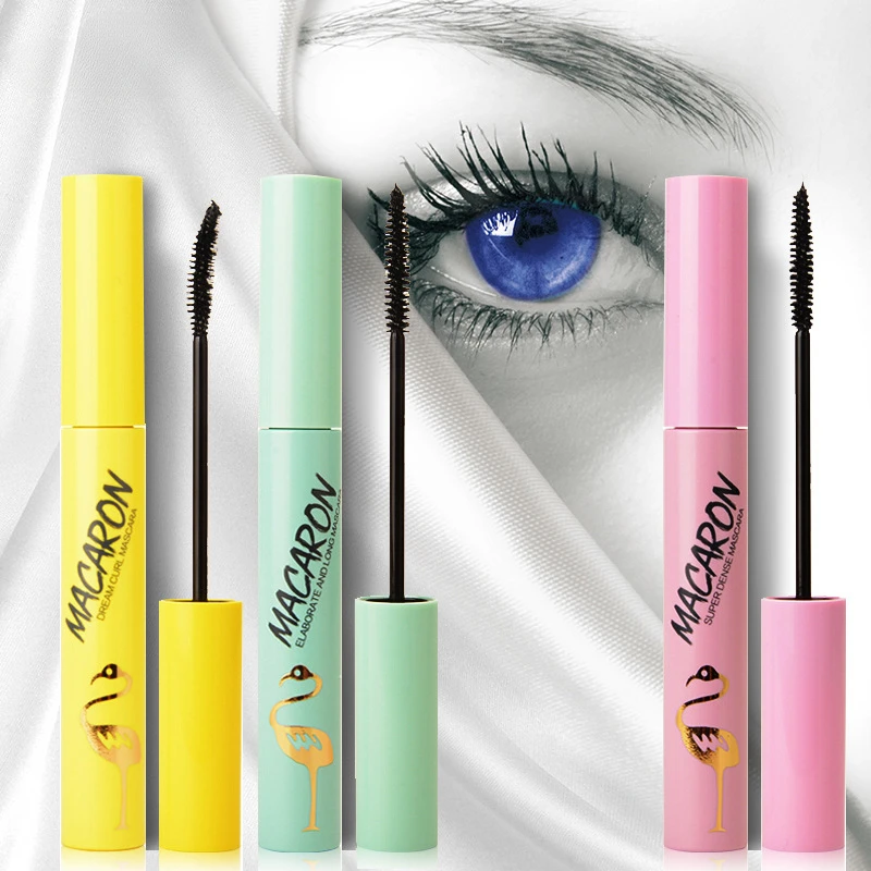 Injoptics-Mascara noir pour cils, brosse à cils 3D, recourbement, allongement des yeux, maquillage de beauté, imperméable, cils naturels durables