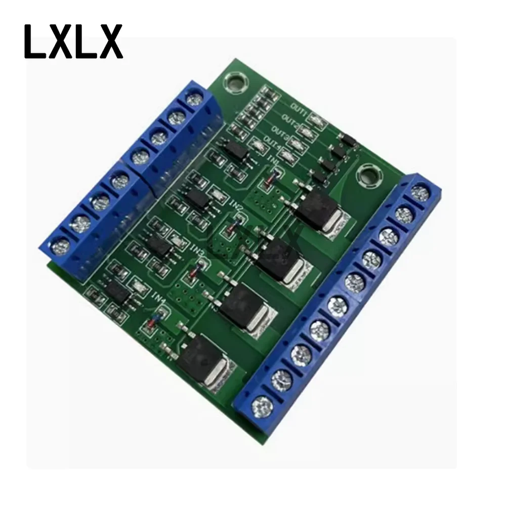 LXLX1 Quad Mos/FET Module Amplifier Boards/Driver Modules 4-way Optocoupler Isolated DC