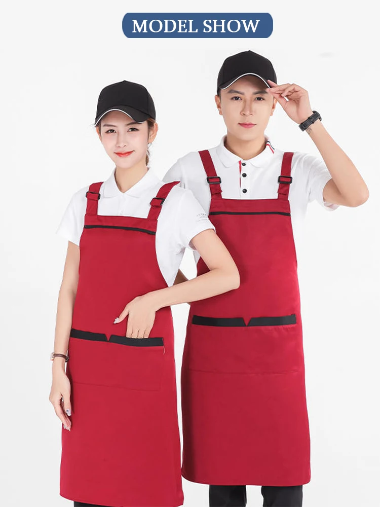 Multi-Functional Waterproof Apron cOVERALL - All-Purpose Protection for Restaurant Hot Pot Bubble Tea Nail Shop & Supermarket