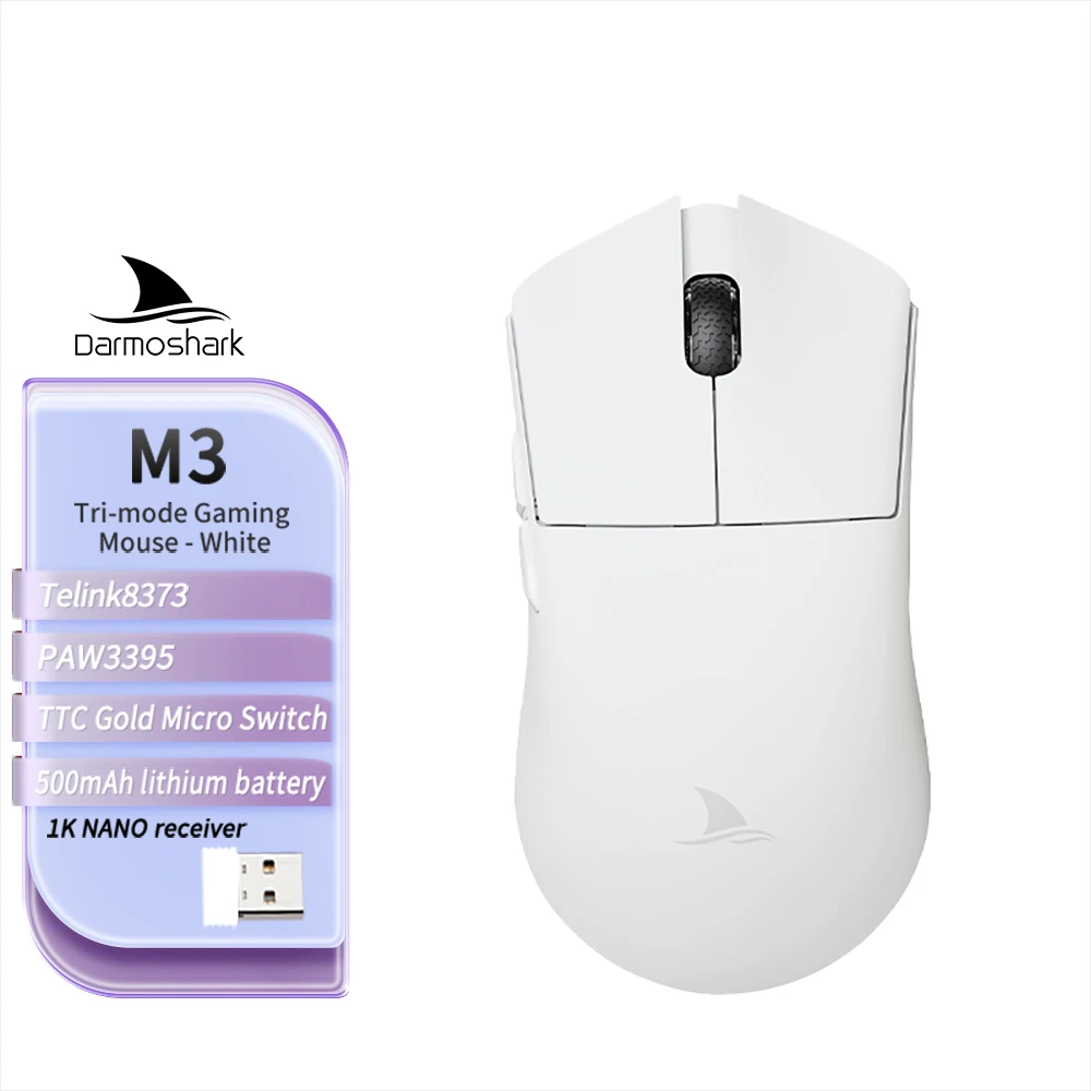 Darmoshark M3 V2 8K Wireless Gaming Mouse