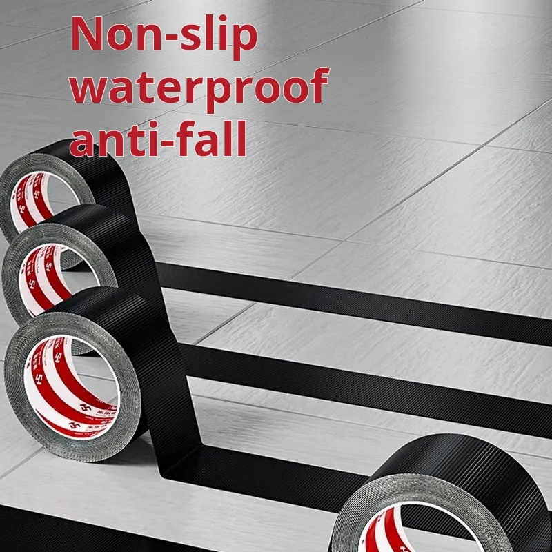 Self-Adhesive Anti-Slip Diamond Pattern Ultra-Thin Rubber Non-Slip Tape Friction-Enhancing Grip Pad Anti-Skid Strips