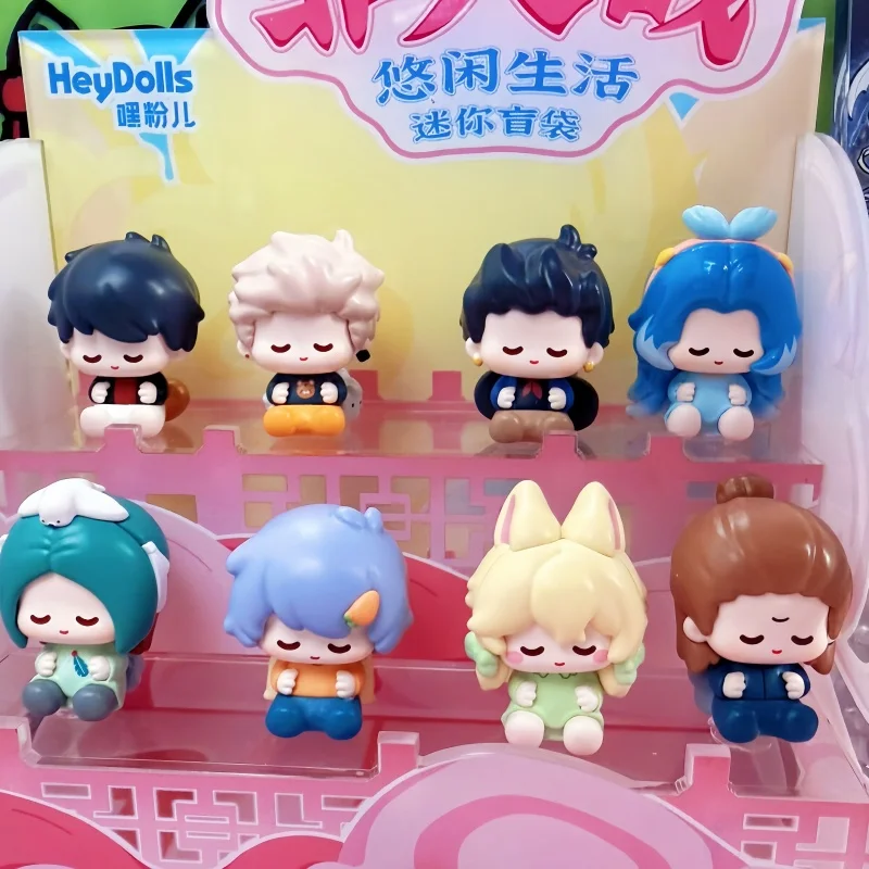 جديد فاي رن زاي صغير على مهل الحياة الشكل حقيبة أعمى سلسلة 2 العصرية أنيمي تحصيل تمثال سطح المكتب حلية هدية عيد #1