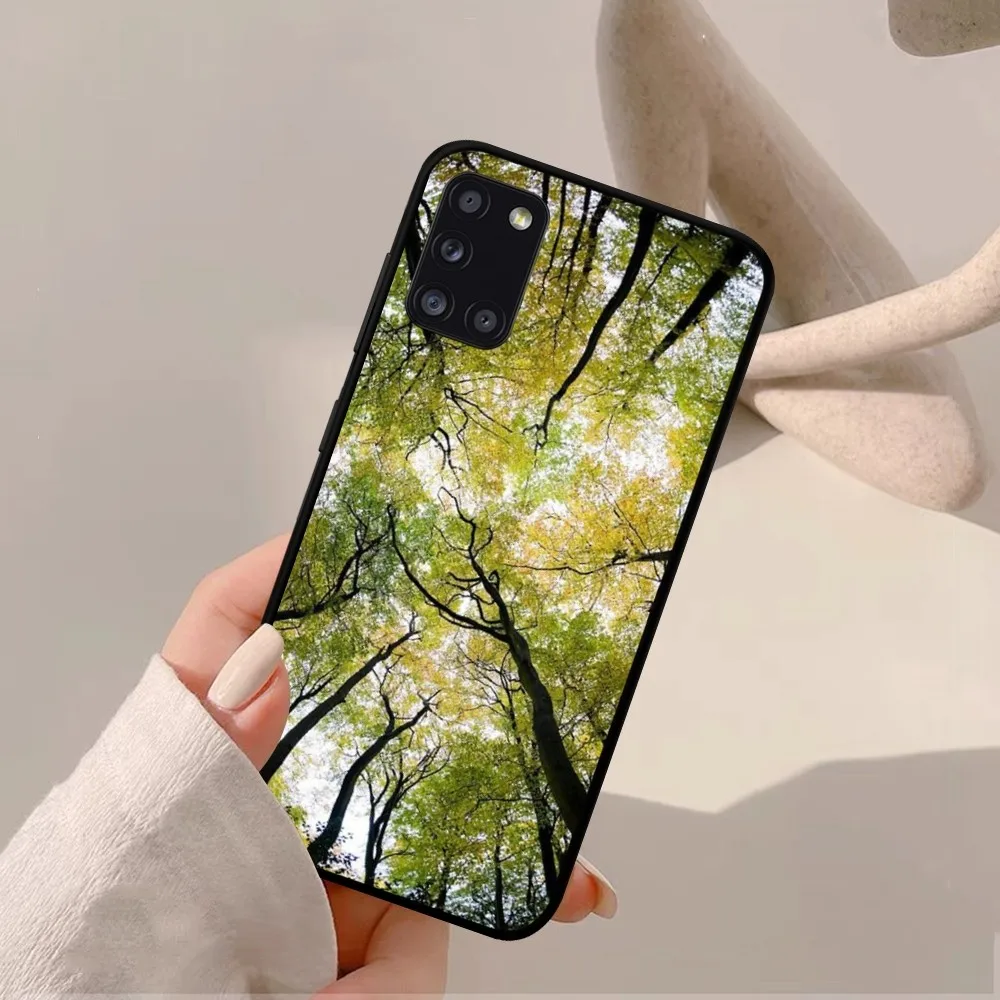 Look up Sky Forest Phone Case For Samsung A 13 21 30 31 32 51 52 53 70 for Huawei Honor 50 60 70 for OPPO vivo