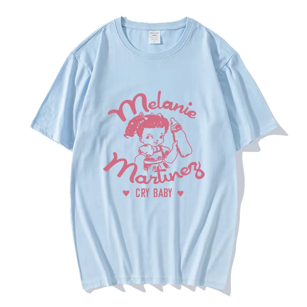 Melanie Martinez-camiseta estampada de algodão macio para mulheres, top engraçado casual para meninas, alta qualidade, portals tour