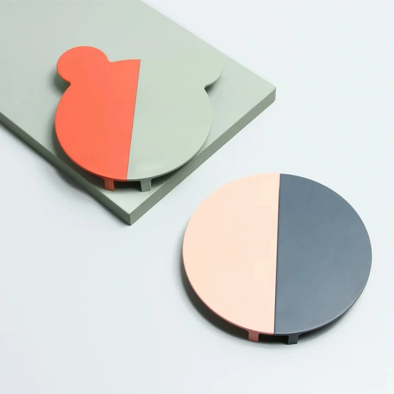 Children's Wardrobe Handles Cartoon Semi-Circle Matte Mollyandi Color Suitable for Cabinets Desks and Tables Hole spacing 128mm