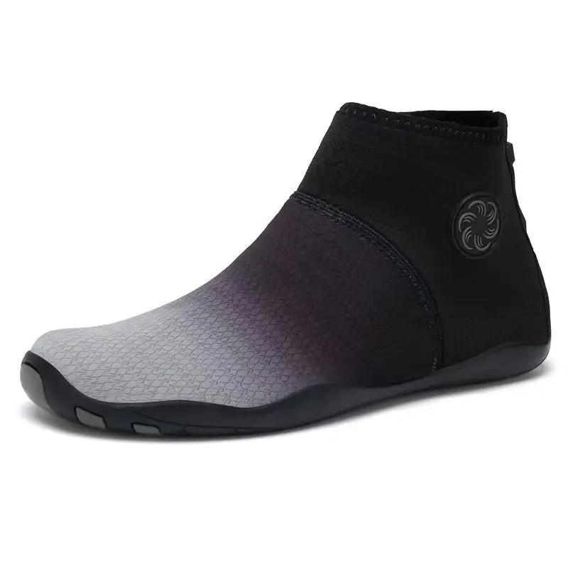 Men Big Size High Top Indoor Fitness Yoga Shoes Lovers Quickly Drying Outdoor Wading Shoes Beach Swimming Shoes Diving Shoes