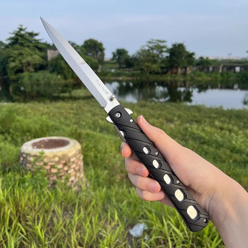 

Tactical Folding Knife Nylon Fiber Handle 440C Blade Pocket Survival Portable Combat Military Adventure Multi-fuctional Knives