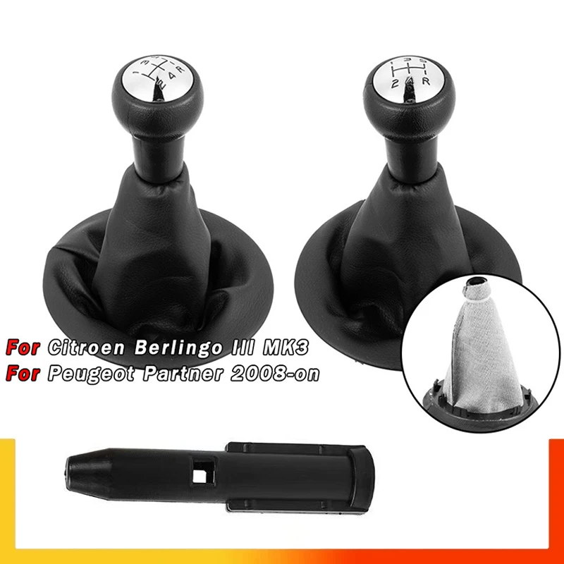 

For Citroen Berlingo lll MK3 For Peugeot Partner 2008 on Peugeot partners provide PU leather car shift levers, shift levers, sh