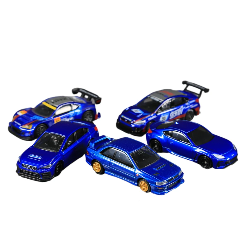 مقياس مصغر للسيارة من TOMY وjdm وسوبارو وwrx وسوبارو وbrz ، نماذج لعبة سيارات للأطفال ، هدايا أعياد الميلاد #5