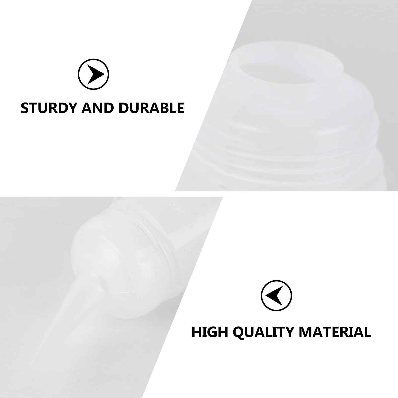 

2pcs Dry Cleaning Bottle Translucent Shampoo Applicator For Hair Coloring Dye Application Measuring Scale Angle Tip Hair Care