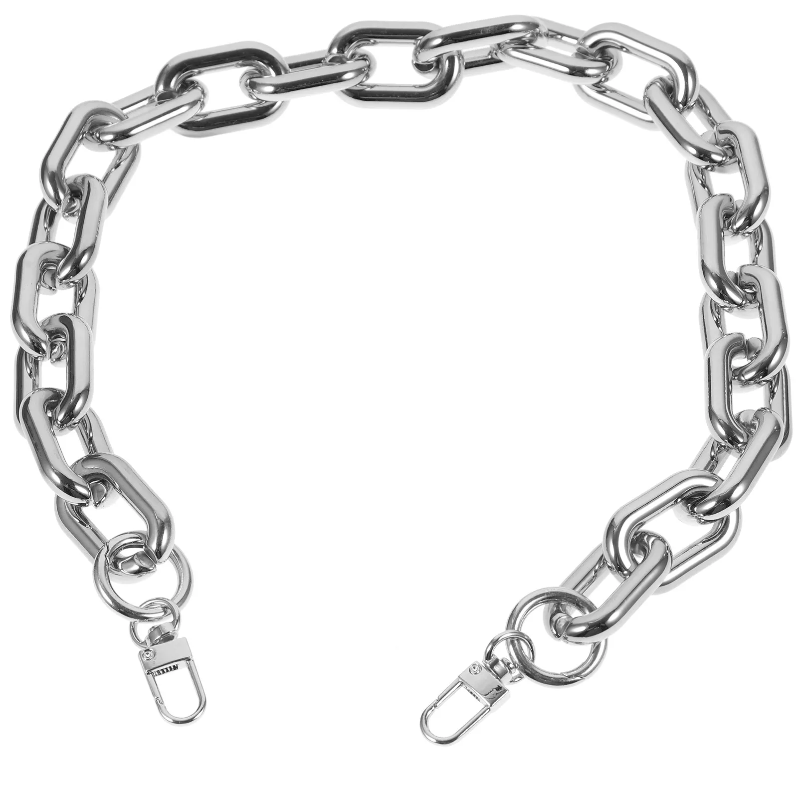 Gold Silver Acrylic Purse Chain Strap for Handbag Crossbody Bag Clutch Wallet Easy Install Removable Buckle Chain