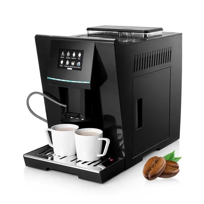 for Commercial Espresso Coffee Maker Machine Automatic Smart Digital Touch Screen Business Office Cafe Shop Wholesale
