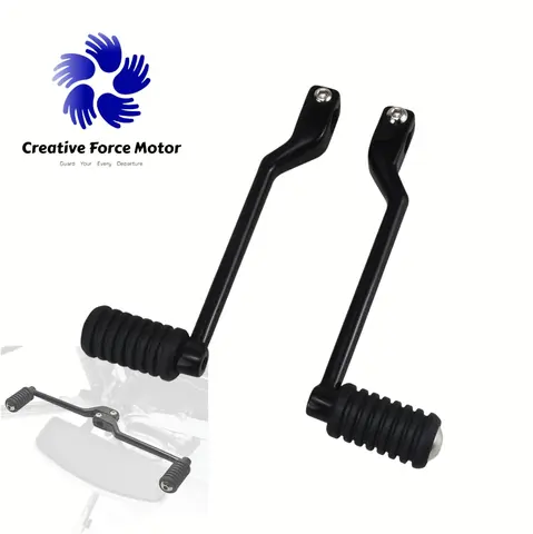 할리 데이비슨 투어링 트라이로드 글라이드 일렉트라 스트리트 글라이드 Softail Slim 86-22 용 오토바이 왼쪽 발 뒤꿈치 발가락 시프트 시프터 레버