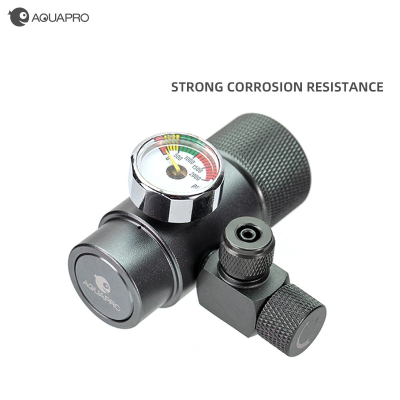 Aquarium Co2 Regulator Mini System Carbon Dioxide Reducer Solenoid Valve Cylinder Accessories Fish Tank Equipment Terrarium Set