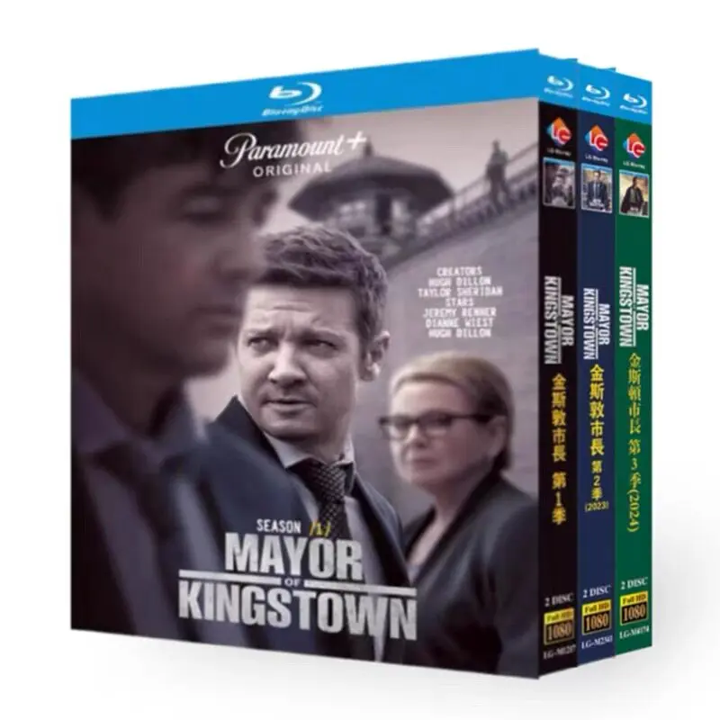 Blu-ray Ultra HD TV Series Kingston Mayor Seasons 1–3 Box Set with English and Traditional Chinese Subtitles
