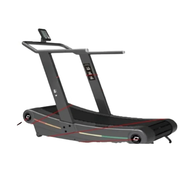 Treadmill Wholesaler Fitness Running Unpowered Treadmill Curved Treadmill Health Gym