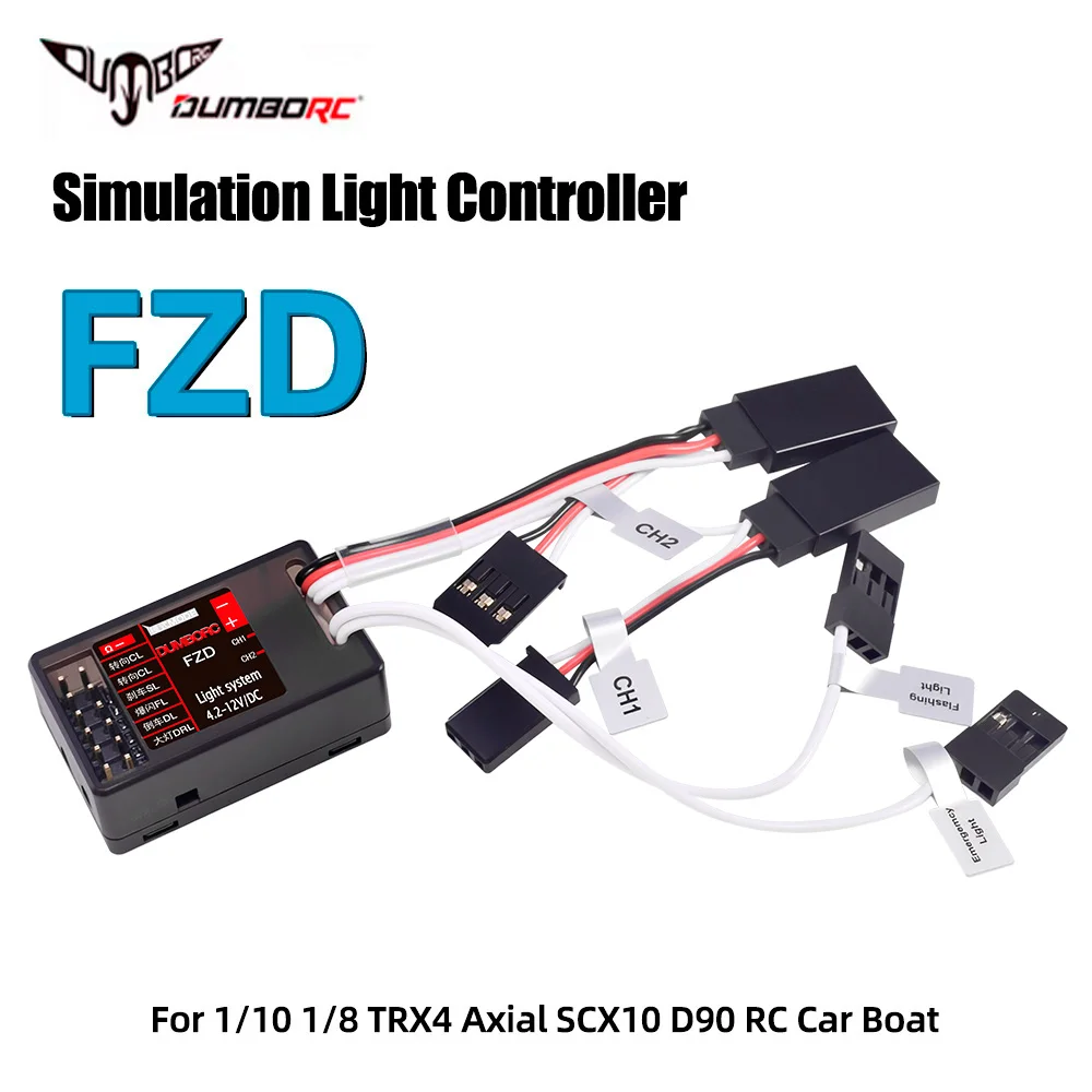DUMBORC FZD LED Controller Module Light System for DumboRC X4 X5 X6 X6P Transmitter