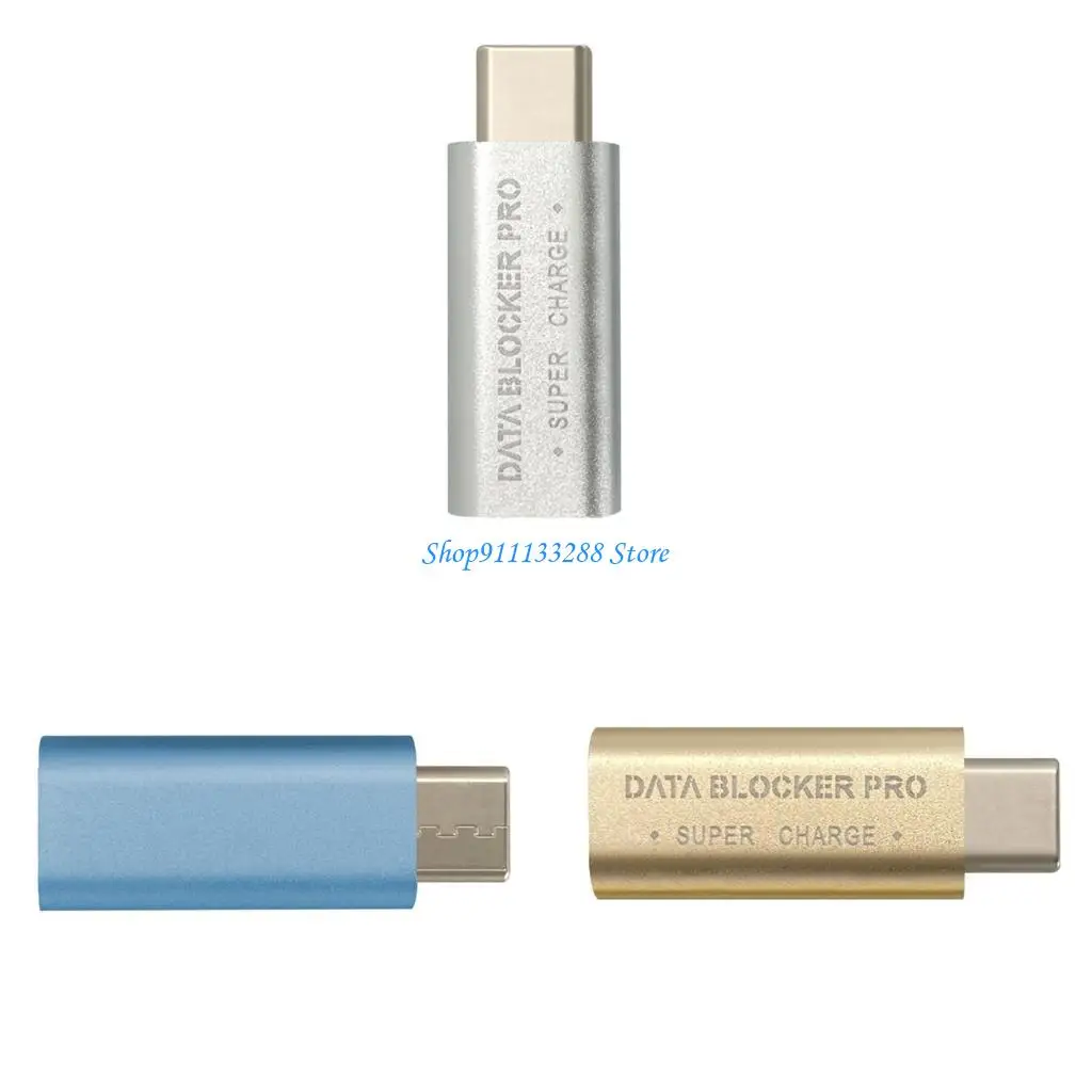 

Блокатор данных USB C, адаптер USB C «папа-мама», переключение зарядки без передачи данных, блок данных широкой совместимости