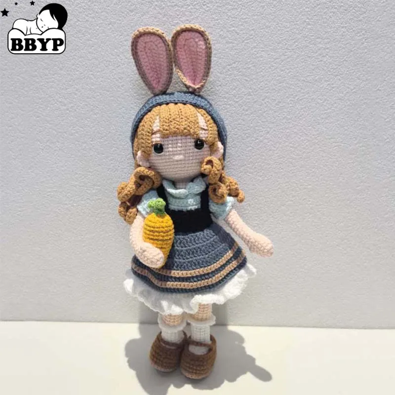 

Вязаная кукла ручной работы, вязаная крючком кукла Джуди для девочек, аксессуары для дома, игрушки для рукоделия, украшения