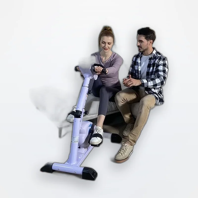 Rehabilitation Exercise Bike 220V 50Hz,0-12 Gear Resistance,Limb-Coordinated Full Body Machine for Home Upper&Lower Limb Workout