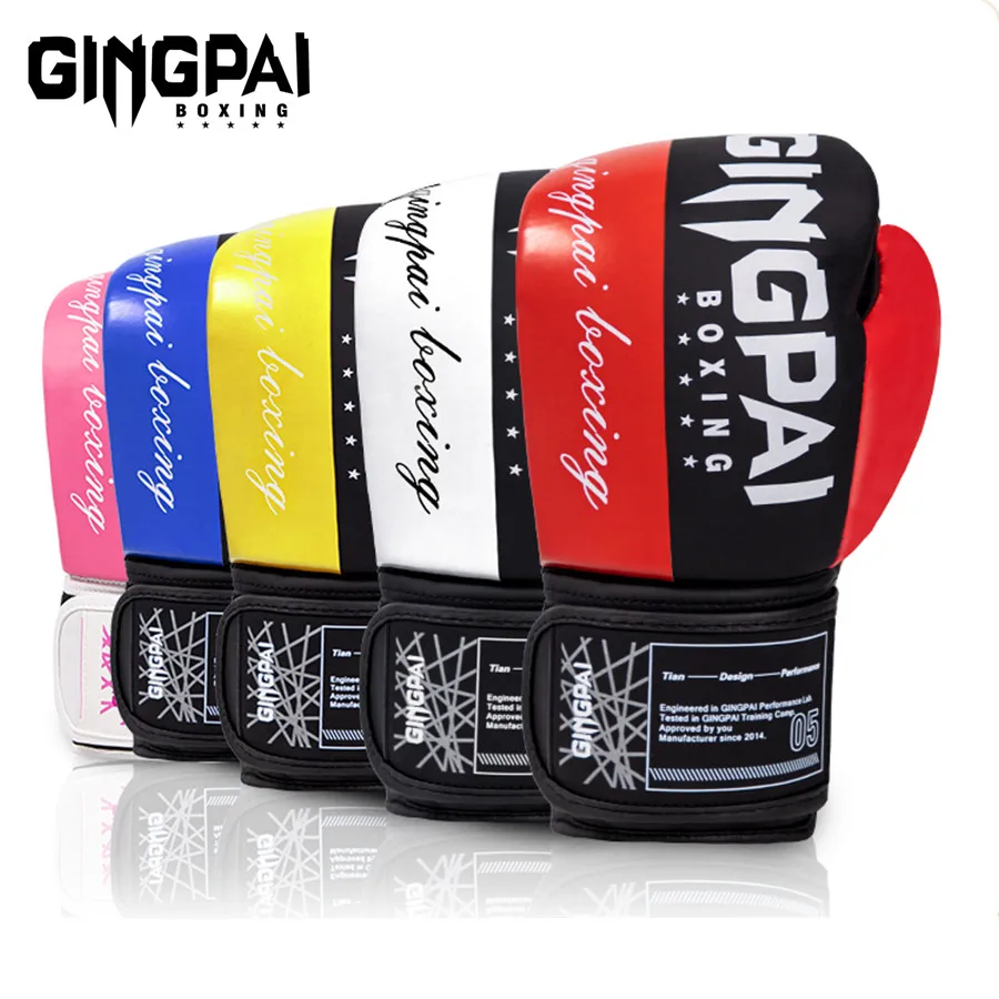 4/6/8/10/12oz Boxing Gloves Professional Adult Sanda Muay Thai Fighting Gloves Men and Women Training Sandbag Free Fight MMA