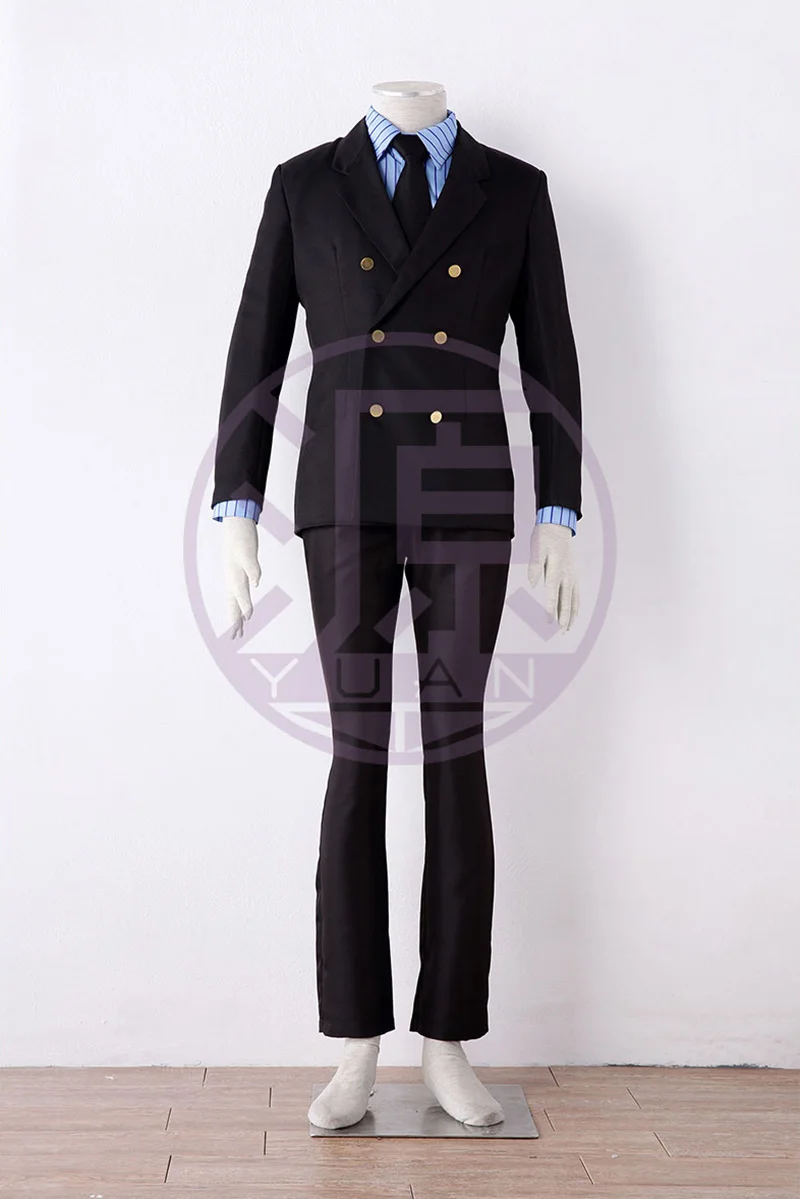 

Anime Sanji 1st Generation Cosplay Costumes Men Women Coat Shirt Necktie Pants Outfits Halloween Carnival Party Suit