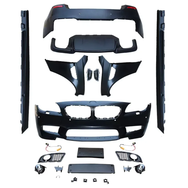 

ZAIQU jiuzhou Auto PP Material F10 M5 Style Car Bumpers Body Kit for 5 Series F10 F18 Bodykit 2011-2017