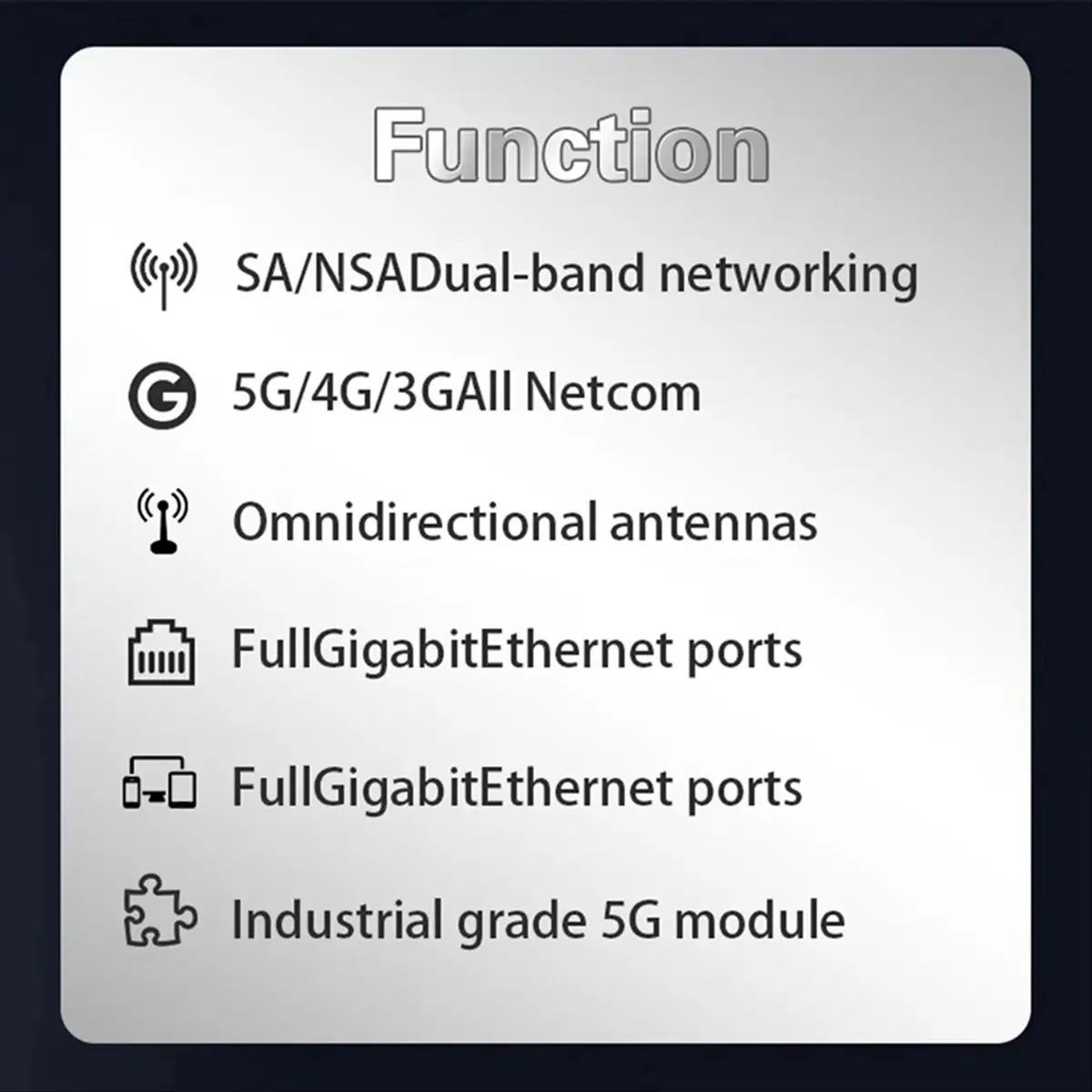 【ELEVATE LIFE】M55 ESIM Modem 5G WiFi5 WiFi6 Fixed Wireless Access AC1200 Indoor LTE CPE SIM Slot Cheap 5G WiFi Router US Plug