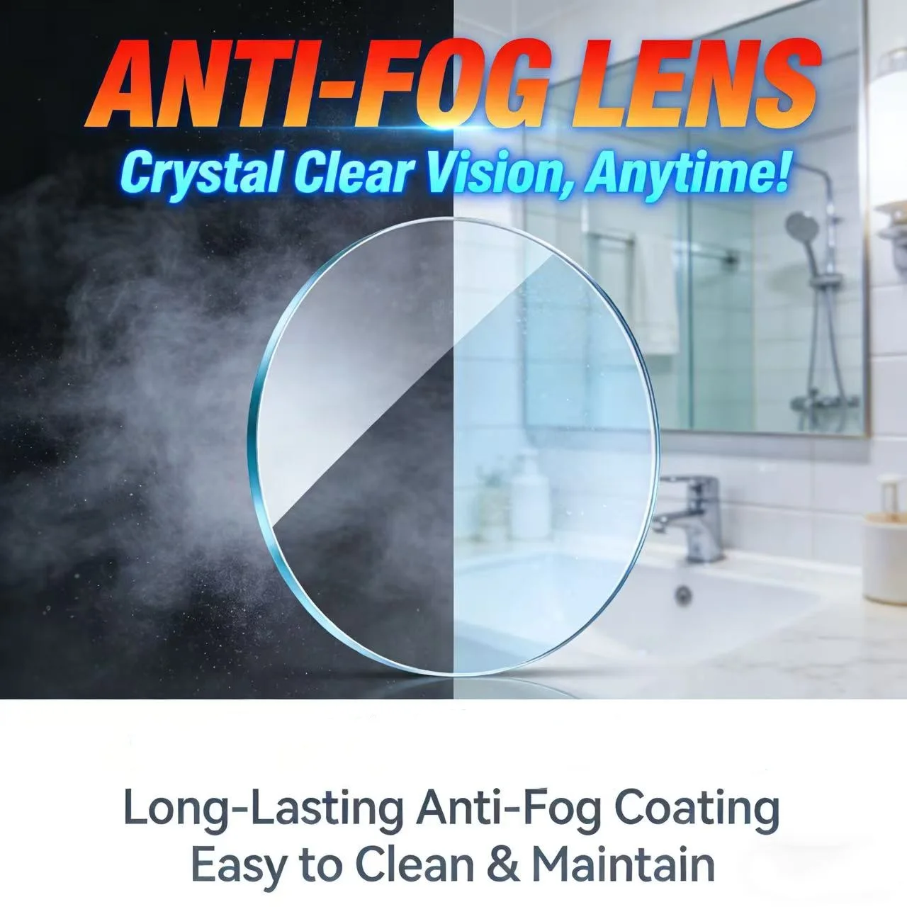 

Y.BBY-X Anti-Fog Anti Blue 1.56 1.61 1.67 Prescription CR-39 Resin Aspheric Eye Glasses Lenses Single Vision Optical Lens