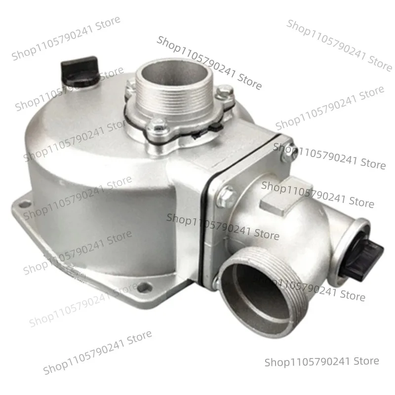 Aluminum Pump Head Shell Replacement Part Compatible with 168F 170F Engine 2 Inch Self Priming Water Pump