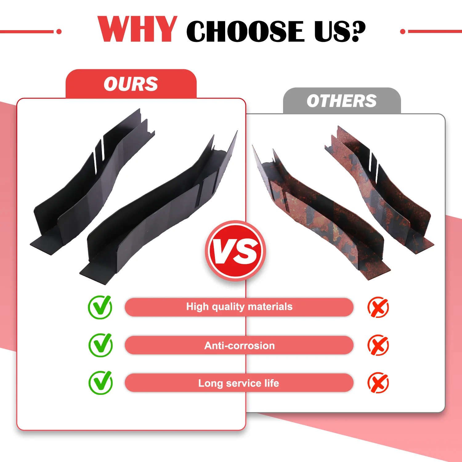 قسم الإطار الأمامي لـ 1998-2004 Tacoma XtraCab & 2000-2004 Double Cab 2WD NEW