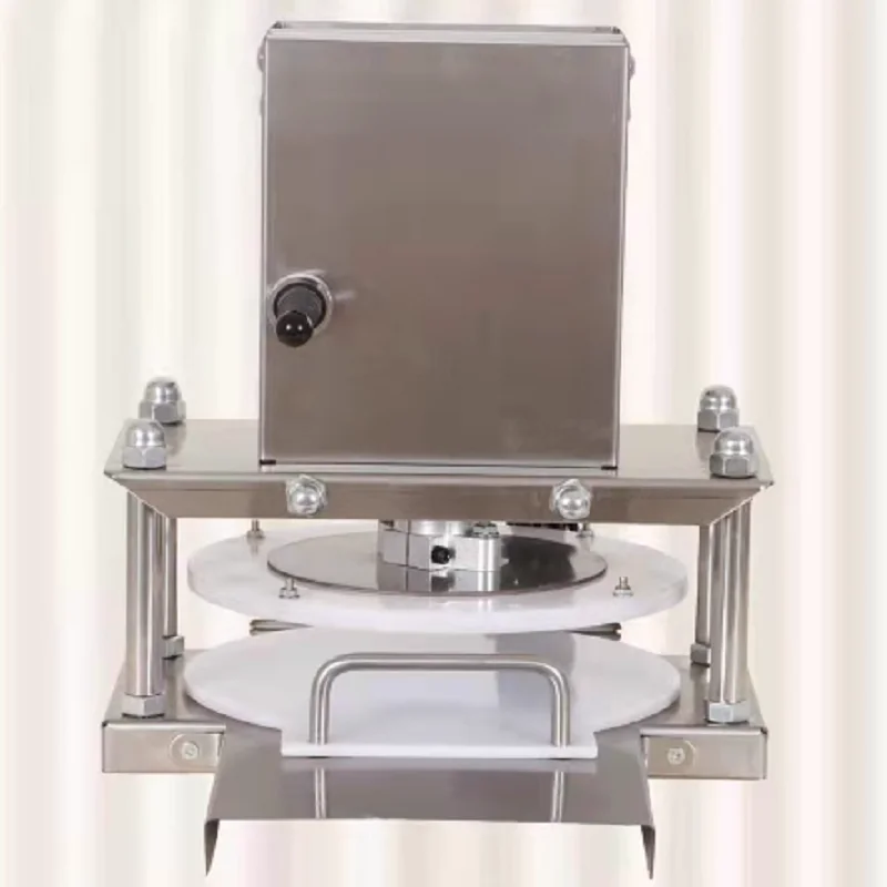 Hot Sale Commercial Pizza Dough Flattening Press Machine Cake Flatten Flat Press Machine Electric Roti Maker Chapati Machine