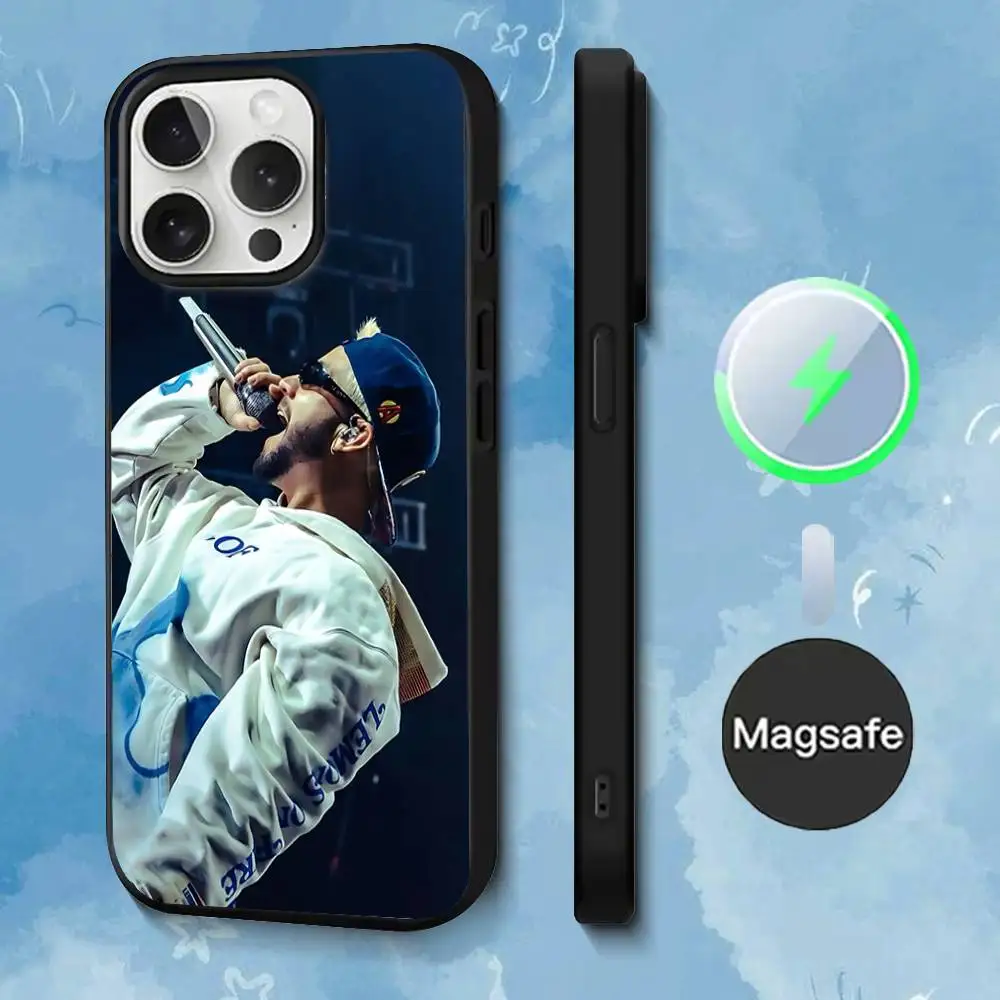 Etui na telefon M-Mora Estrella Singer do iPhone 17, 16, 15, 14, 13, 12, 11, Pro, Max, Plus, Mini, SE4, z magnetycznym systemem Magsafe do bezprzewodowego ładowania