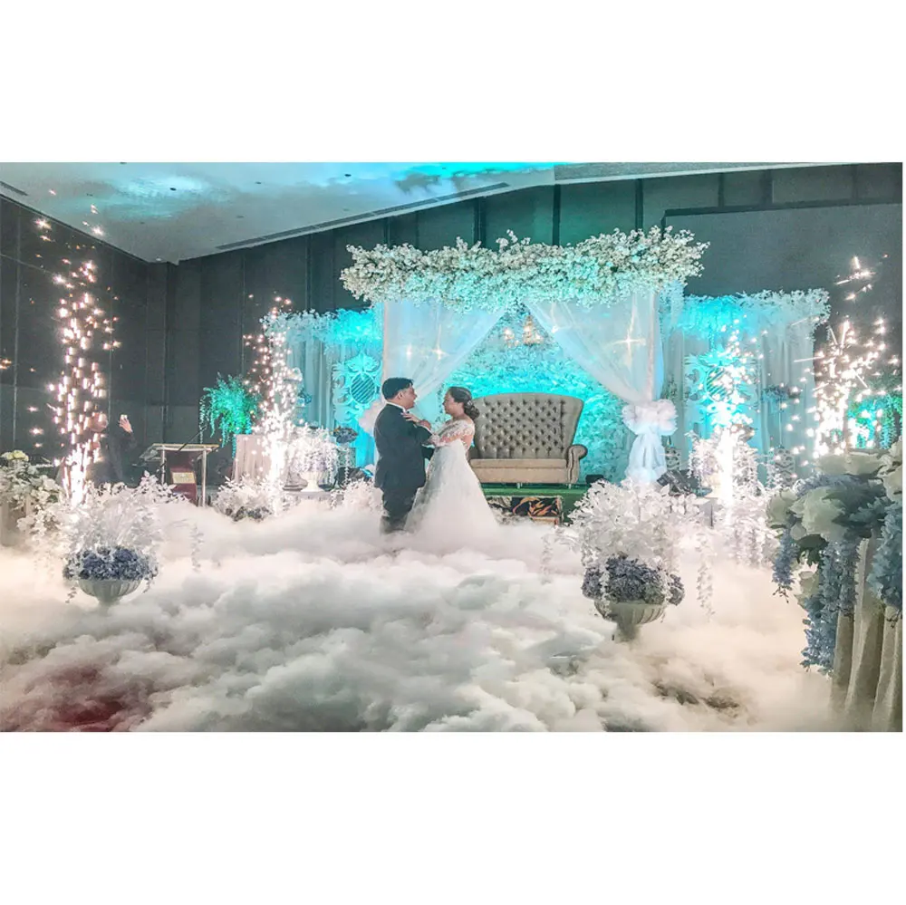 Cold Spark Machine 600w Spark Jet Machines Wedding Disco Dj Stage Show Party 2-5M 600w Cold Sparkler Machine Set Indoor Out
