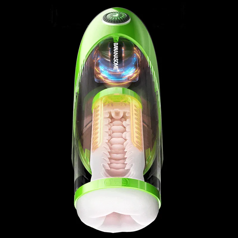 Heating Telescopic Vibration Aircraft Cup Electric Pocket Pussy Infinite Variable Speed Piston Intelligent Male Masturbation Toy