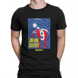 Johan Cruyff Man TShirt Barcelona Distinctive T Shirt Graphic Streetwear Hipster