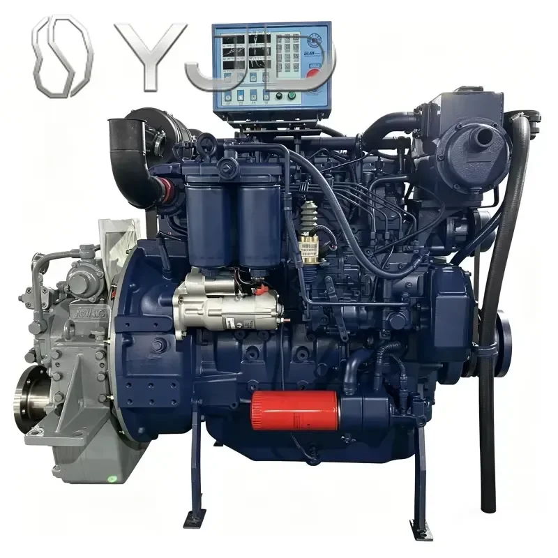 P4 Marine Diesel Engine Assembly (Engine Parts) with Governor Iron Material for Diesel Generator Made in China