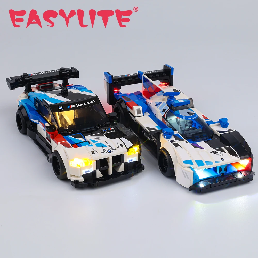 Led Light Kit For M4 GT3 M Hybrid V8 Race Cars 76922 Building Blocks Lighting Set No Model