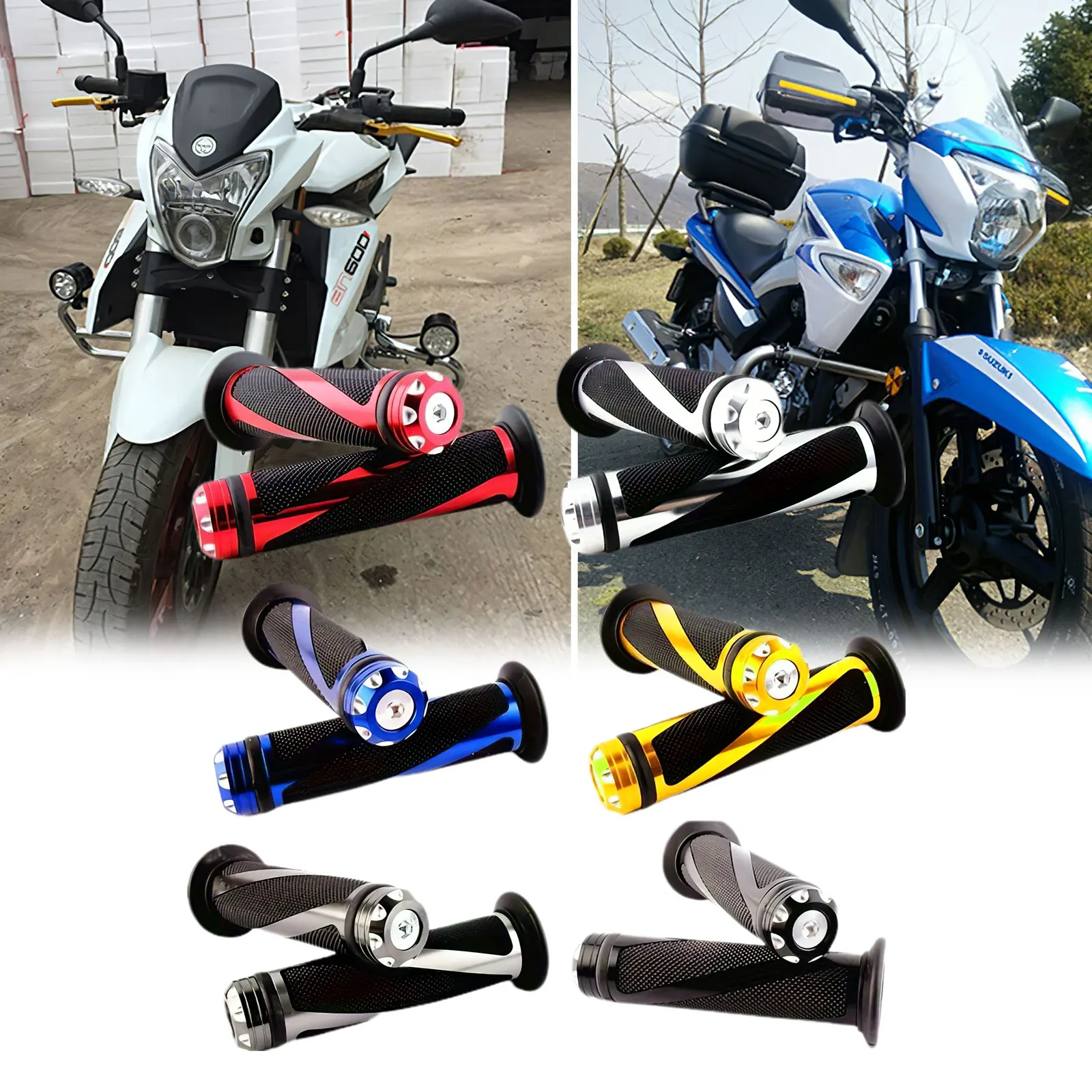 

New twill handle rubber motorcycle modification accessories off-road vehicle modification handlebar cover universal